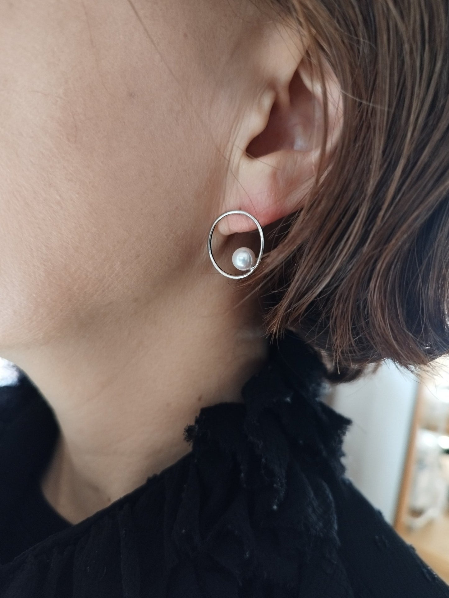 circle & pearl pierce - Himekobo